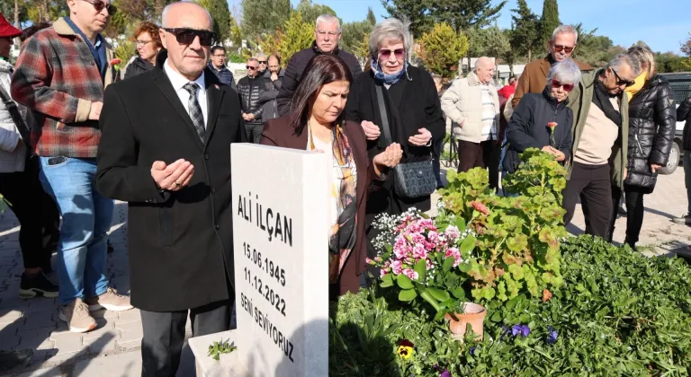 ALİ İLÇAN MEZARI BAŞINDA ANILDI