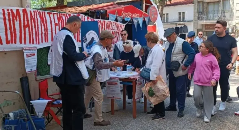 DİP ÇAMURUNA İMZA KAMPANYASI