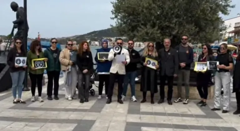 FOÇA TÜRK EĞİTİM-SEN BASIN AÇIKLAMASI YAPTI