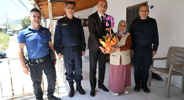 KAYMAKAM AYDIN'DAN ŞEHİT ANNELERİNE ZİYARET