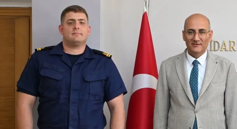 ÜSTEĞMEN BERK BOLCAN YENİ GÖREVİNE BAŞLADI