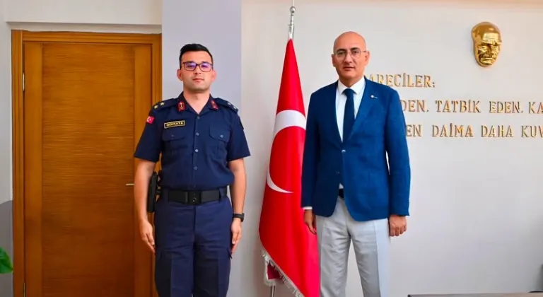 ÜSTEĞMEN SERHAT GÖKKAYA GÖREVE BAŞLADI